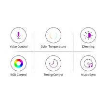 Tuya Zigbee for Smart LED Light Bulb RGBCW Dimmable Spotlighting for Alexa Home Voice Control 110-240V Lamp