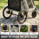 PawHut PawHut Dog Stroller, Folding Pet Stroller for Small Medium Dogs 9