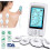 AA Électrostimulateur TENS Anti-Douleur et électrostimulation Musculaire EMS - 16 programmes de Massage + 8 électrodes 1