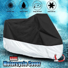 T4W 1x Housse de Protection pour Moto Couverture XXXL 295x110x140cm