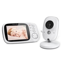 MoonMini Baby Monitor 120 - 3.2" LCD Monitor - Temperature Control - Night Vision - Connection Range up to 260 meters - 120 Angle