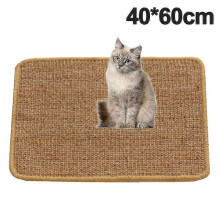 Cat Scratcher Mat Natural Sisal Scratch Pad, Anti Slip Cat Scratch