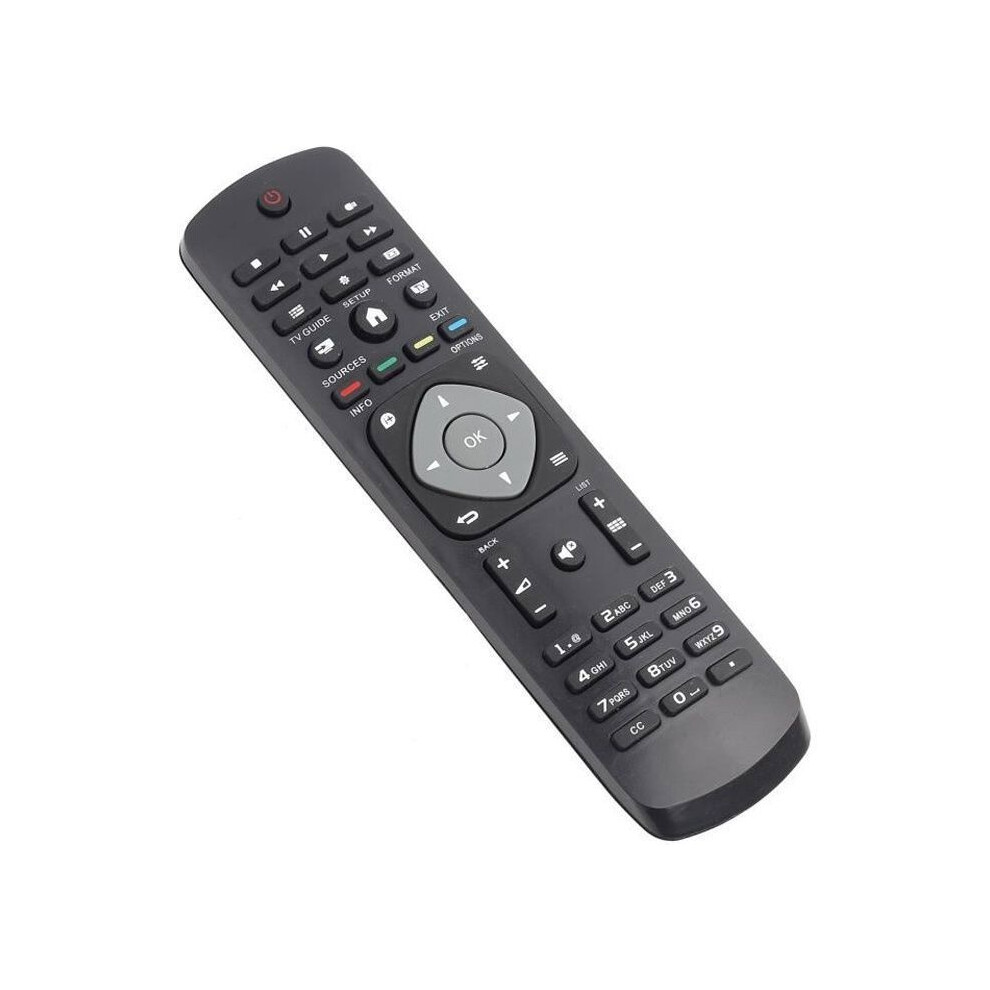 Universal Remote Control - Philips - Smart Tv - Compatible With Lcd, Led, And Plasma Tvs - Replacement Black 3201573256857