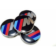 4x BMW M Sport 68mm Wheel Center Hub Cap Emblem