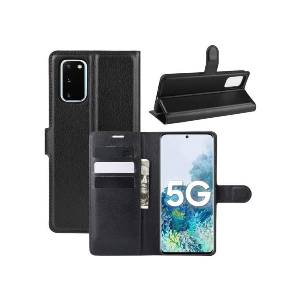 Case For Samsung Galaxy S20 Fe, Protective Pu Leather Flip Cover Case, Shockproof Wallet Case For Samsung Galaxy S Black 301337114898