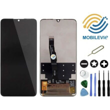 Original touchscreen and LCD screen, ready to install, for Huawei P30 Lite, black, including tools, film, and shipping within 24 hours.