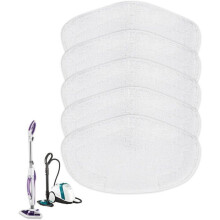 5PCS Reusable Cleaning Cloths for Vaporetto Vaporforce Brush SV440, PAEU0332 Washable Replacement Mops for Polti Vaporetto