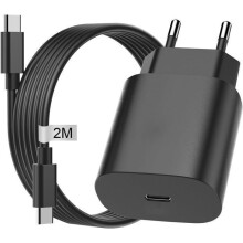 45W USB C Fast Charger, Type C Cable Compatible with Samsung Galaxy S24 ULTRA/S23/S2 Plus/S21 FE 5G/Note 20 etc. (2M Cable)