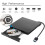ONEVER Portable USB 3.0 External DVD Burner/Reader - DVD-RW - Black - Windows/Mac 1