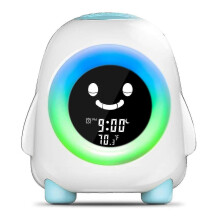 Children's Sleep Trainer Wake Up 5 Colors 5 Alarm Light Bedside Clock