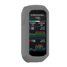 (Dark Grey) For Garmin Edge 1050 Silicone Protective Case Bike Cycling Computer Cover-red,zxl