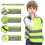 (blue) 2pcs Reflective Kids Safety Vests 3