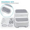 Children's Step Stool - Children's Step Stool Is Used for Toilet Urination Training, Solid Children's Bathroom Stool, Non-slip Soft Grip 5