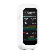 (White) For Garmin Edge 1050 Silicone Protective Case Bike Cycling Computer Cover-red,zxl