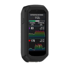 (Black) For Garmin Edge 1050 Silicone Protective Case Bike Cycling Computer Cover-red,zxl