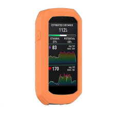 (Orange) For Garmin Edge 1050 Silicone Protective Case Bike Cycling Computer Cover-red,zxl