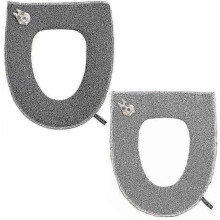 Toilet Seat Cover, Toilet Seat Cushion Warm Cloth Toilet Seat Protection Warmer Antibacterial Washable Toilet Seat Cloth,zxl
