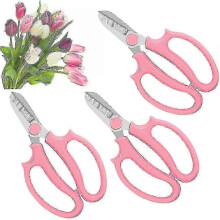 3 Pcs Garden Scissors Floral Shears,professional Floral Scissors with Comfortable Grip Handle,premium Garden Pruning Shears for Plants Trimming Ykn,zx