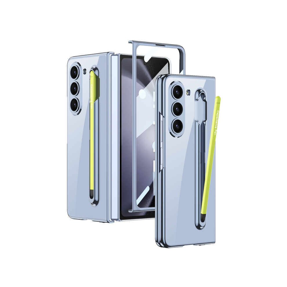 Compatible Gift Samsung Galaxy Z Fold5 5G Gkk Integrated Pc Phone Case With Pen Slot, No Include Pen(Blue):For Samsung Galaxy Z Fold5 5G Blue 5941651208665