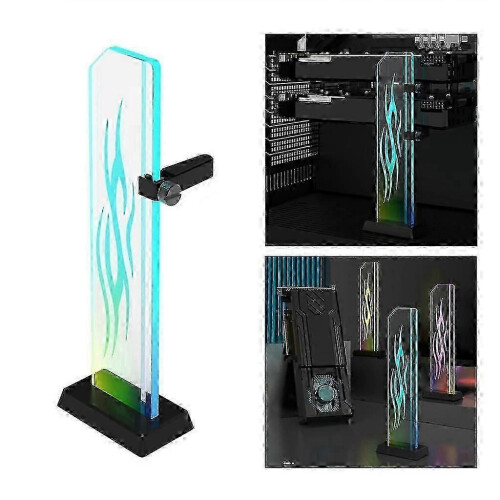 Graphics Cards Bracket 5v/3pin Argb Vga Holder Height Adjustable Bracket,zxl 1
