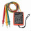 New 3 Phase Sequence Rotation Tester Indicator Detector Meter Led Buzzer with Portable Pouch Td-led02,zxl 3
