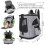 KITYTETY Pet Backpack - Foldable - 600D Oxford - Breathable - Side Pockets 4