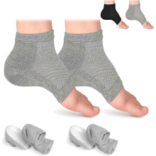 (3.5cm) 2 Pairs Height Max Socks, Height Max Insoles, Height Increase Socks, Mid-Height Insoles for Men Women