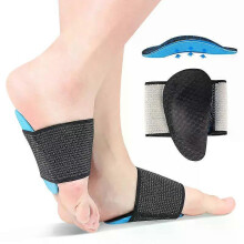 1 Pair Orthotic Insoles for Flat Feet Arch Support & Pronation Correction - EVA/Memory Foam Shoe Inserts for Men Women