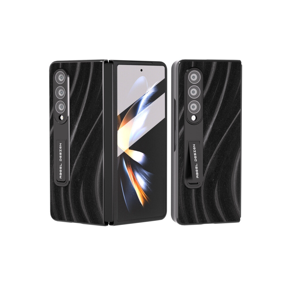Galaxy Textured Case Compatible Gift Samsung Galaxy Z Fold3 5G (Galaxy ):For Samsung Galaxy Z Fold3 5G Black 7682067334736