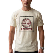 (Off White, XL) Timberland Mens T Shirts Tree Print Summer Top
