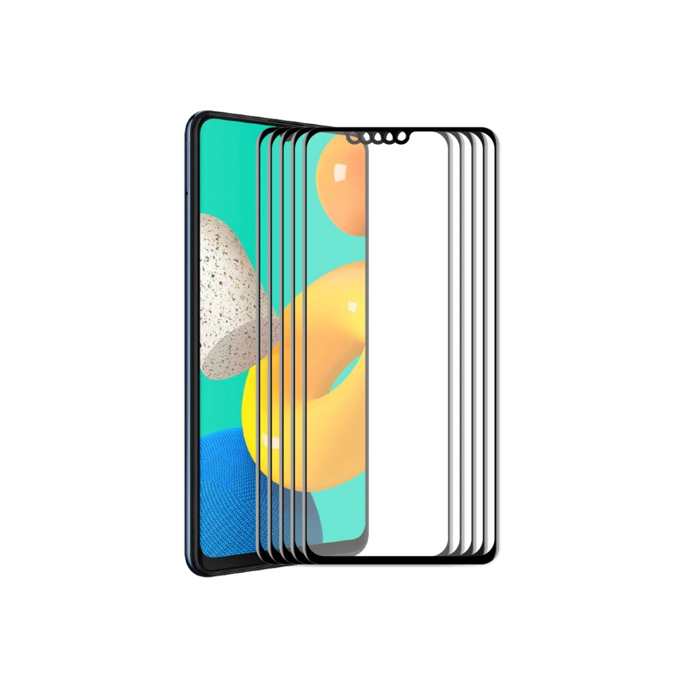 Compatible Gift Samsung Galaxy M32 4G 5 Pcs Enkay Hat-Prince Full Glue Tempered Glass 6D Full Coverage Anti-Scratch Protector:for Samsung Galaxy M32 3785934256651