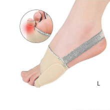 (L) 1 Pair Little Toe Varus Toe Separator Little Toe Bursitis Side Soft Foot Care Tool Abrasion-proof Pain-proof