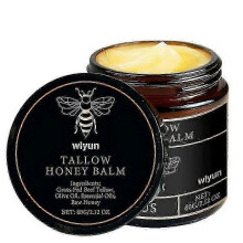 (3pcs) T-Grass-fed Beef Tallow Balm With Raw Honey