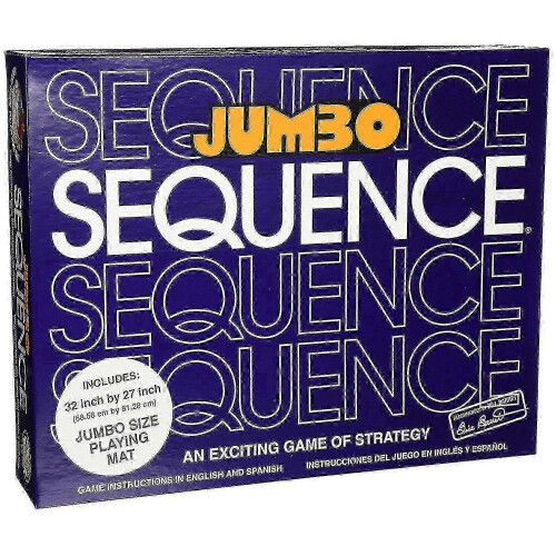 2025 Jumbo Sequence Board Game Mat for Unlimited Fun And Joy