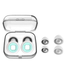 (White) 2026 Artvive Hearing Protection Earplugs 24dB Reduce Motorcycle Wind Noise W