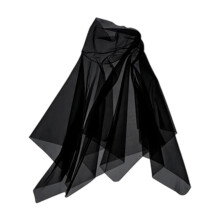 Pull On Ballet Skirt Elastic Waist Mesh Ballerinas Dance-Black