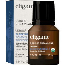 Cliganic Organic Essential Oil Sleep Surrender Blend - Dose of Dreamland (Packaging May Vary) (Sleep Surrender)