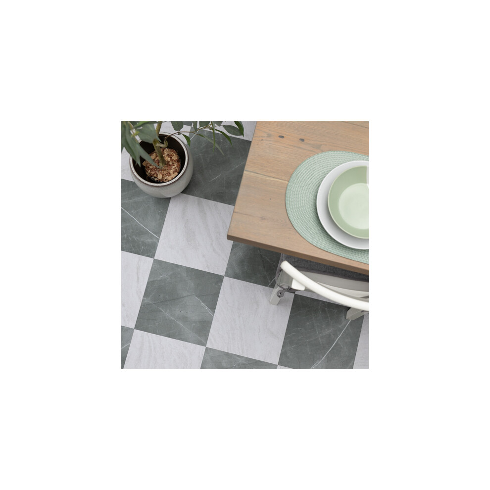Floor Pops Bonneville Jade 30.48Cm X 30.48Cm Self-Adhesive Vinyl Floor Tiles