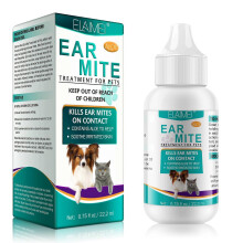 (1Pcs) Dog Ear Mite Treatment Treats infections  alleviates yeast infections  relieves ear mites  itching odours Stinky stuff for dogs' ears
