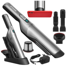 Aspiradora inalámbrica para coche: 100 W, 16 000 Pa, filtro HEPA