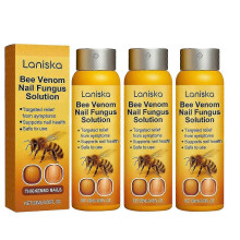 3pcs Bee-Venom Nail Fungus Solution - Nourishing Anti-Fungal Treatment for Healthy Nail & Toenail Growth for Men & Women