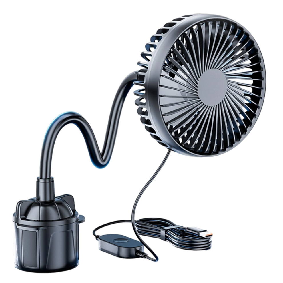 Portable Cup Mount Fan Cooling Fan Suitable For Vehicles With 7754004389489