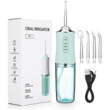 Dental water flosser oral irrigator water jet toothpick 1400rpm 3 modes teeth cleaner toothbrush oral hygiene cleaning machine 0ral irrigator