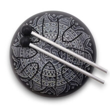 Hapi Drum - Om Mandala Engraved - Measuring 16 cm