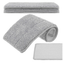 Fundas para mopa plana de 33 x 11,5 cm, paquete de 5, súper absorbentes