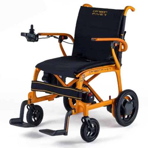 Monarch Mobility Carbon Flyer Electric Wheelchair - Orange