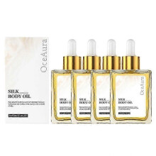 (4) 1-5x 50ml Nourishing Silk Body Oil with Natural Protein Extract for Smooth Glowing Skin