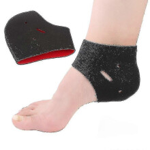 2024 Silicone Gel Heel Sleeve, Heel Protectors,breathable Heel Cushion Plantar Fasciitis Insoles Back Foot Sleeve Wrap Gel Heel Pads for Fast Heel To(