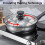 Premium Metal oocyte Cooking Pot Featuring Removable-six cups 6