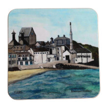 Kimberly Art Hand Painted Watercolour Scottish Distillery Coaster - Bowmore